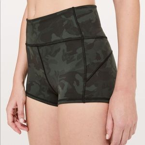 Lululemon In Movement Camo Shorts